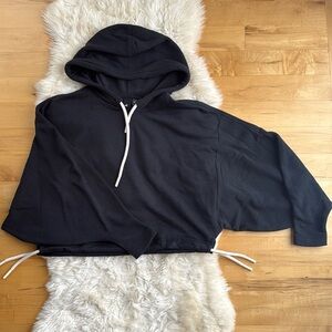 NWOT, adidas oversized crop sweatshirt, size XS